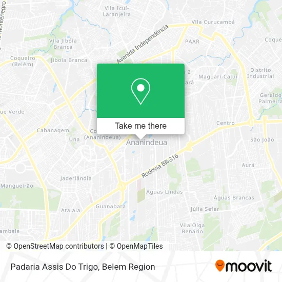 Padaria Assis Do Trigo map