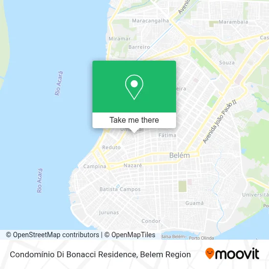 Condomínio Di Bonacci Residence map