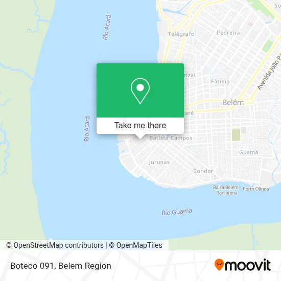 Boteco 091 map