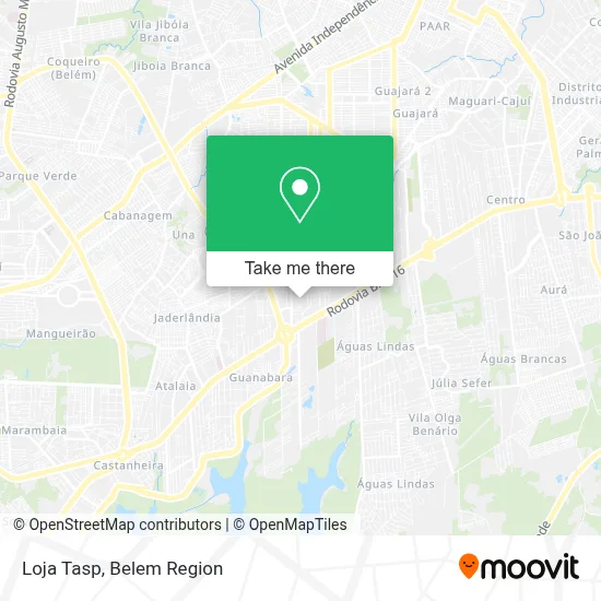 Loja Tasp map