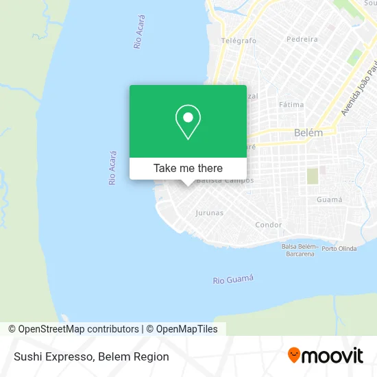 Sushi Expresso map