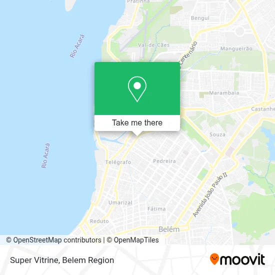 Super Vitrine map