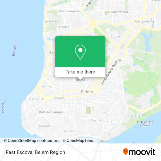 Fast Escova map