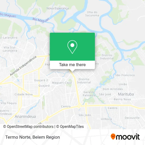 Termo Norte map