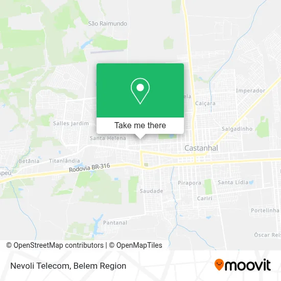Nevoli Telecom map