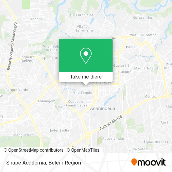 Shape Academia map