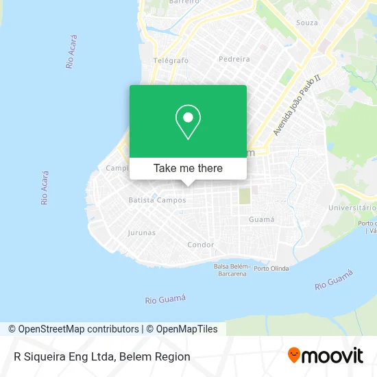 R Siqueira Eng Ltda map