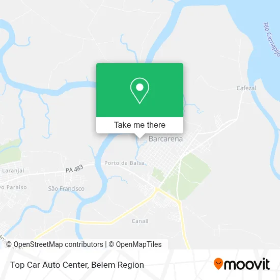 Top Car Auto Center map