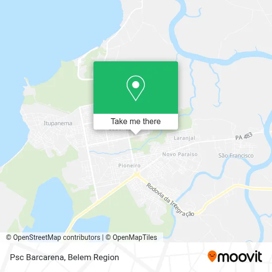 Psc Barcarena map