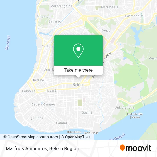 Marfrios Alimentos map