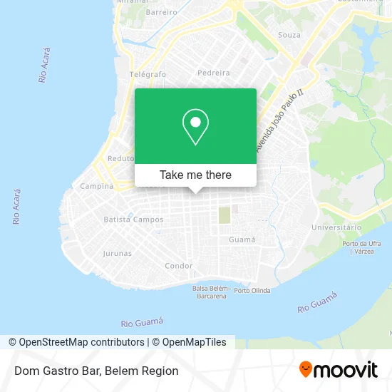 Dom Gastro Bar map