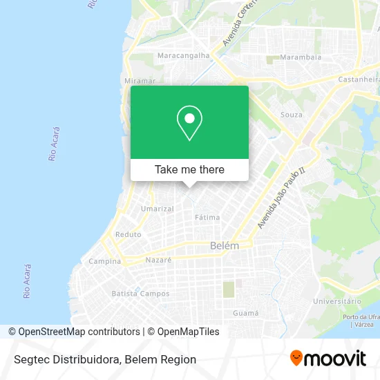 Segtec Distribuidora map