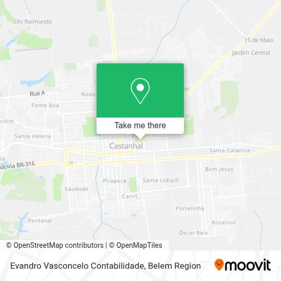Evandro Vasconcelo Contabilidade map