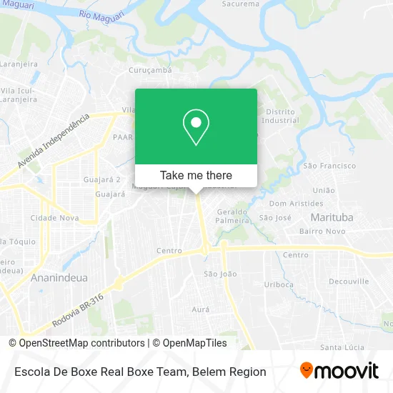 Escola De Boxe Real Boxe Team map