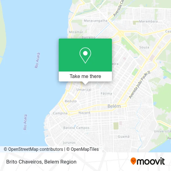 Brito Chaveiros map