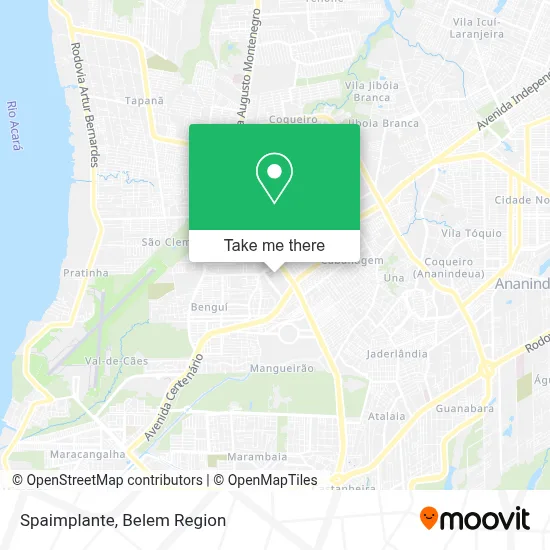 Spaimplante map