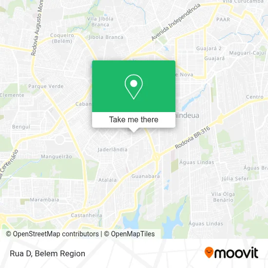 Rua D map