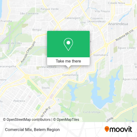 Comercial Mix map