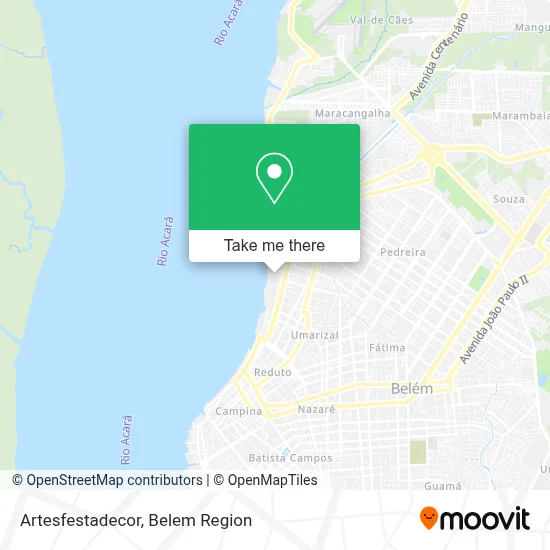 Artesfestadecor map