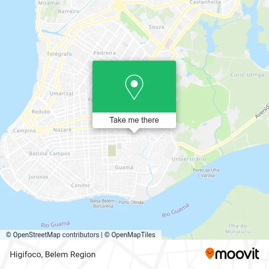 Higifoco map