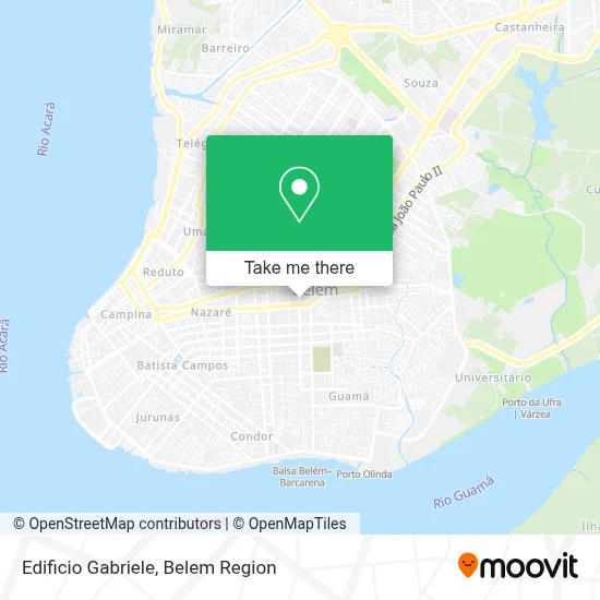 Edificio Gabriele map