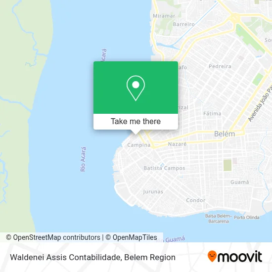 Waldenei Assis Contabilidade map