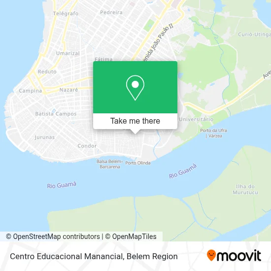 Centro Educacional Manancial map