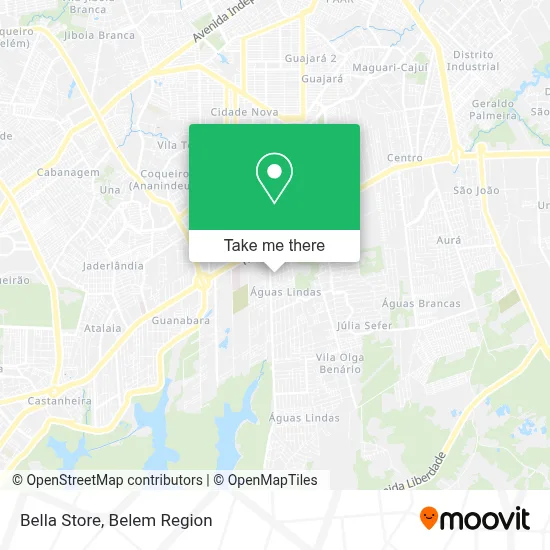 Bella Store map