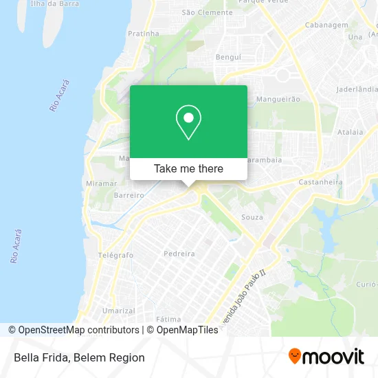 Bella Frida map