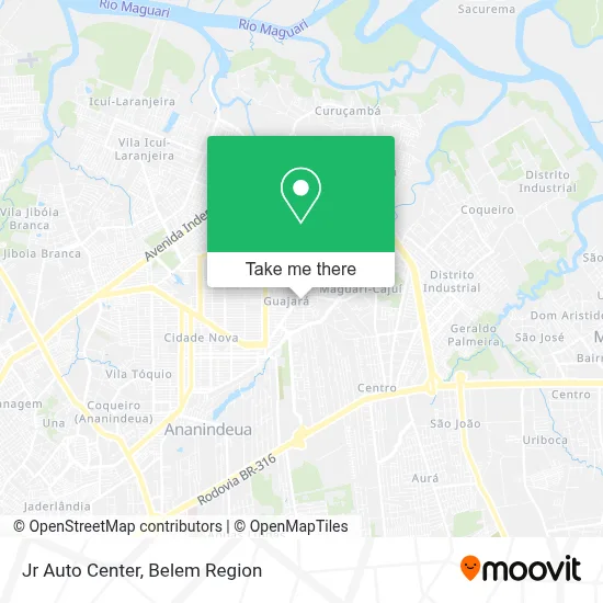 Jr Auto Center map