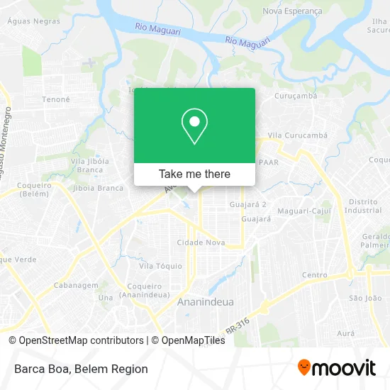Barca Boa map