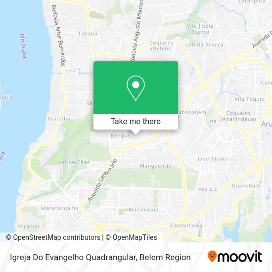 Igreja Do Evangelho Quadrangular map