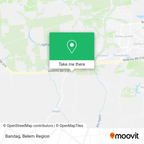 Bandag map