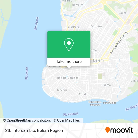 Stb Intercâmbio map