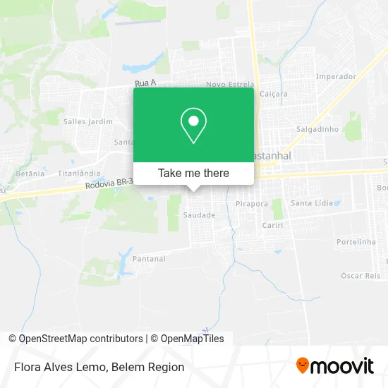 Flora Alves Lemo map
