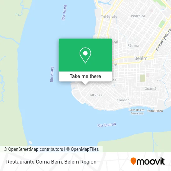 Restaurante Coma Bem map