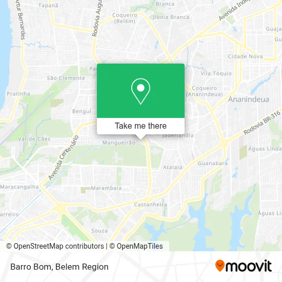 Barro Bom map