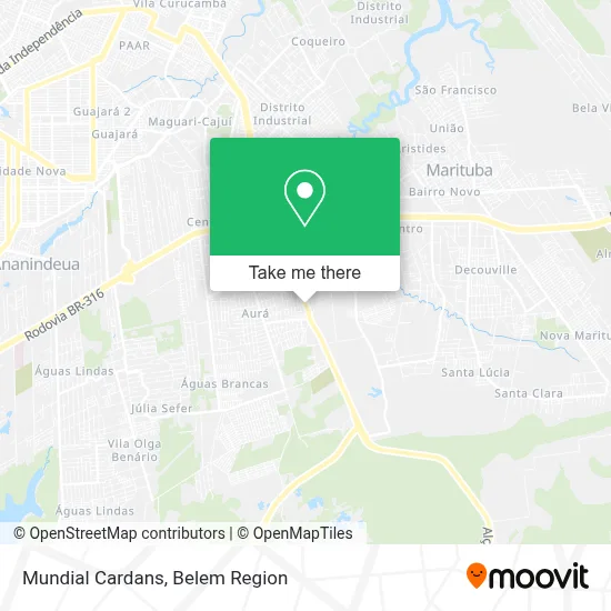 Mundial Cardans map