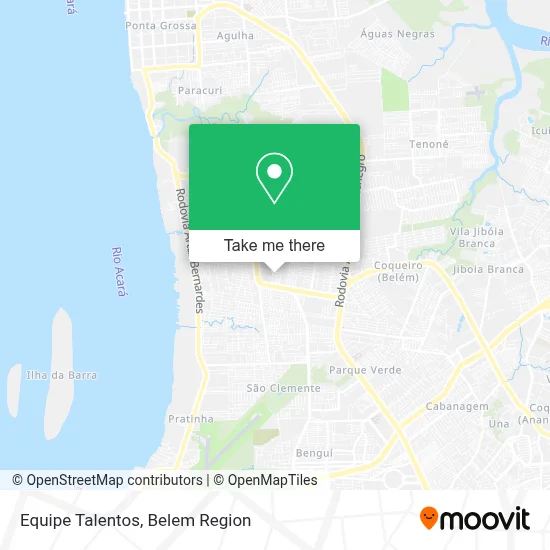 Equipe Talentos map
