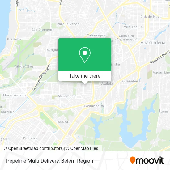 Pepeline Multi Delivery map