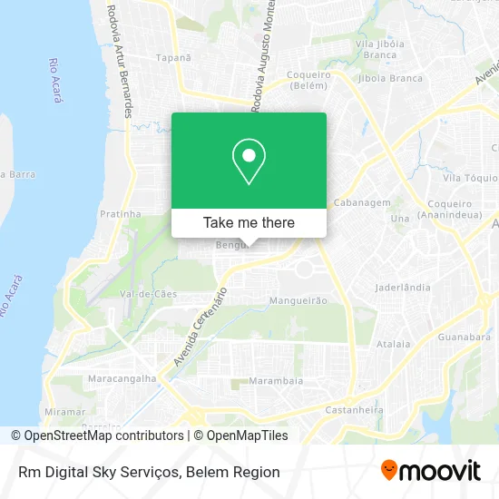 Rm Digital Sky Serviços map