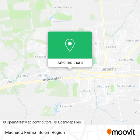 Machado Farma map