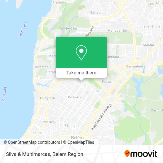 Silva & Multimarcas map