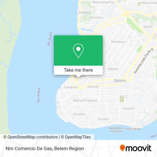 Nm Comercio De Gas map