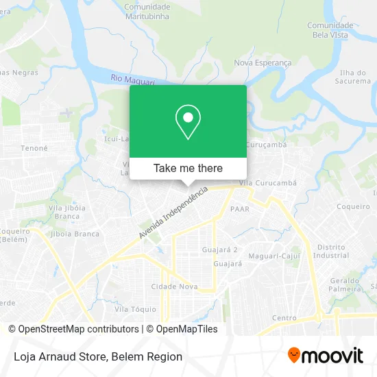 Loja Arnaud Store map
