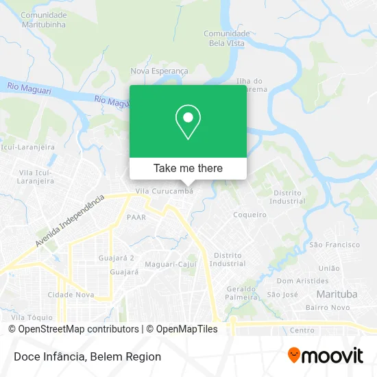 Doce Infância map