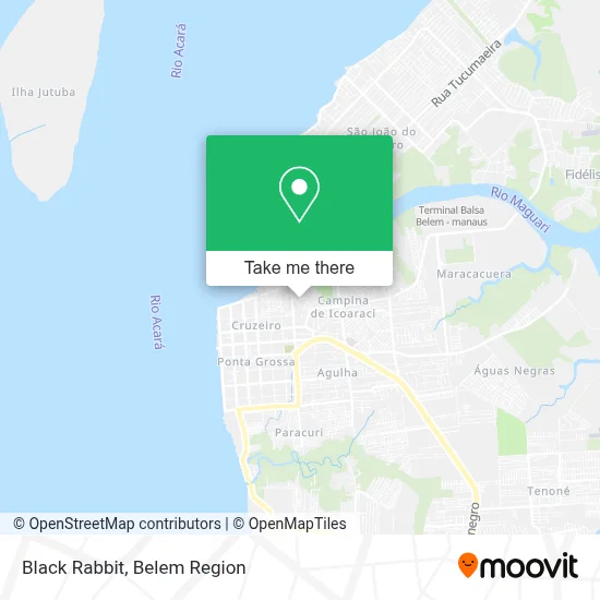 Black Rabbit map