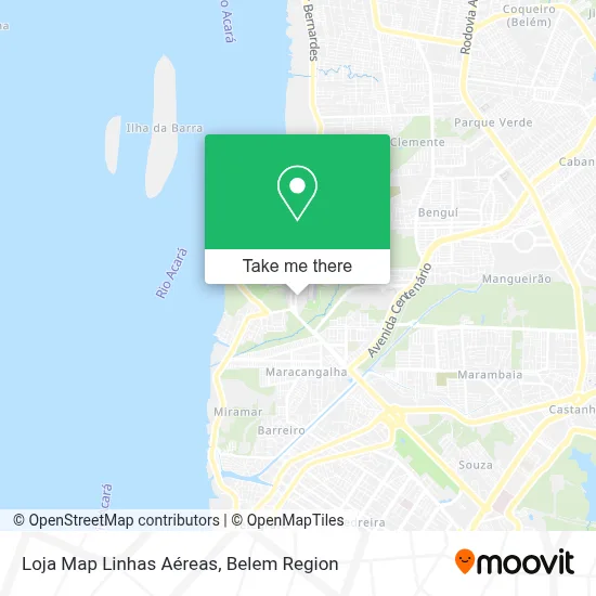 Loja Map Linhas Aéreas map