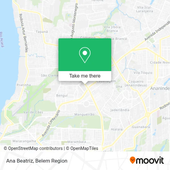 Ana Beatriz map