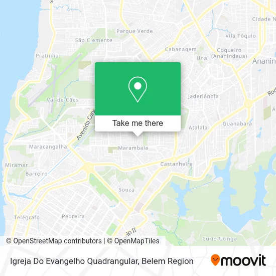 Igreja Do Evangelho Quadrangular map